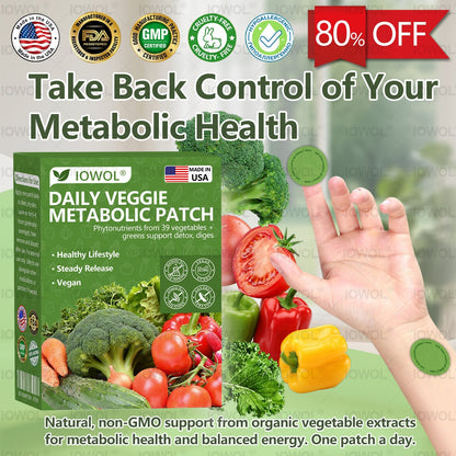 🥦Offizieller Shop | IOWOL® Daily Vegetable Metabolism Tablets enthalten Bio-Gemüseextrakte und Phytate aus 39 verschiedenen Gemüse- und Kräutersorten.