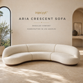 Aria Crescent Modular Sofa
