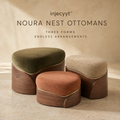 Noura Nest Ottoman Set