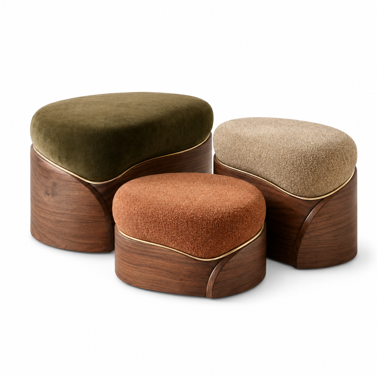 Noura Nest Ottoman Set