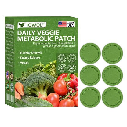 🥦Offizieller Shop | IOWOL® Daily Vegetable Metabolism Tablets enthalten Bio-Gemüseextrakte und Phytate aus 39 verschiedenen Gemüse- und Kräutersorten.