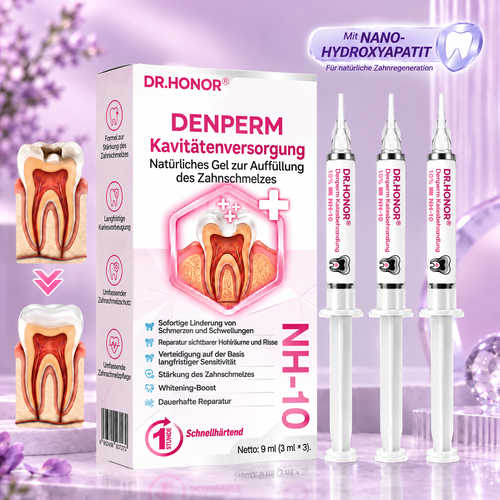 Natürliches Zahnschmelz-Reparaturgel
